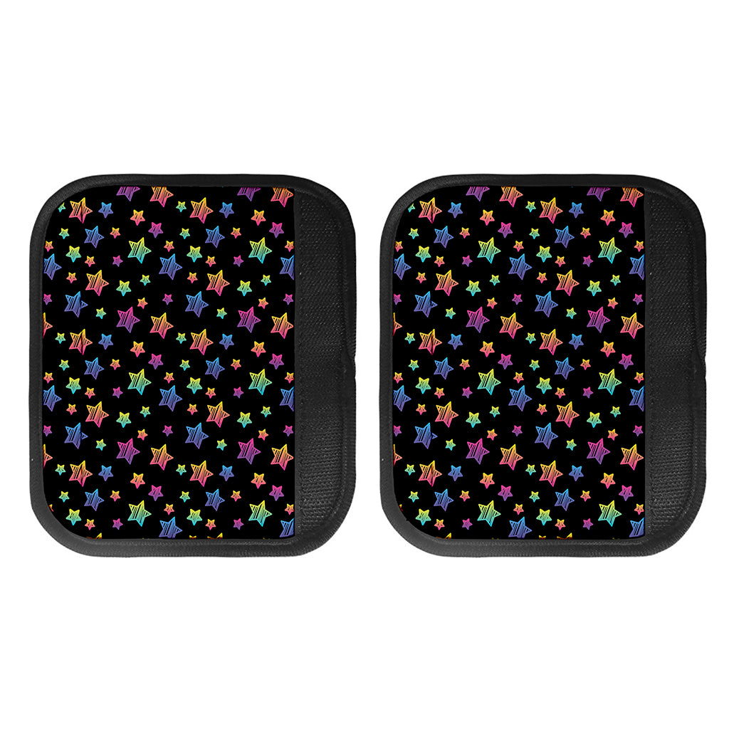 Rainbow Stars Pattern Print Handle Covers