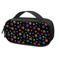 Rainbow Stars Pattern Print Portable Cooler Travel Case