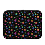 Rainbow Stars Pattern Print Laptop Sleeve