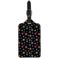 Rainbow Stars Pattern Print Luggage Tag