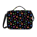 Rainbow Stars Pattern Print Shoulder Strap Bible Bag