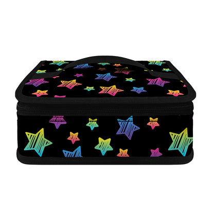Rainbow Stars Pattern Print Small Lunch Bag