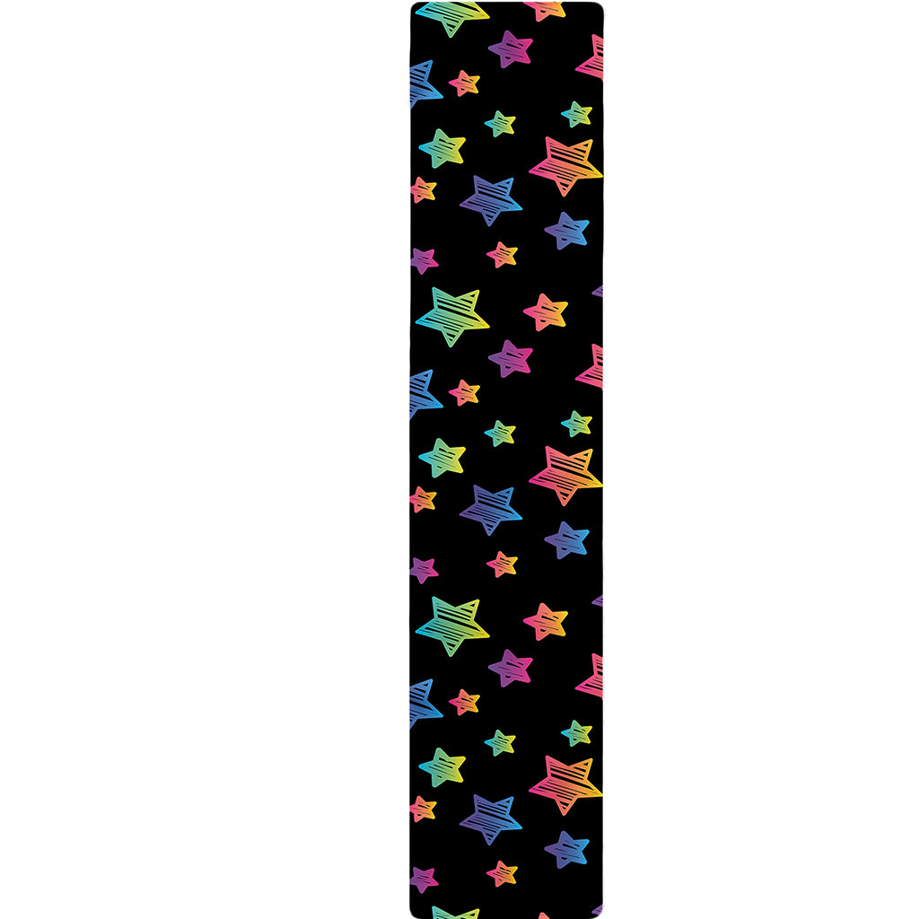 Rainbow Stars Pattern Print Table Runner