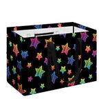 Rainbow Stars Pattern Print Utility Tote Bag