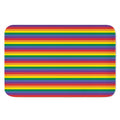 Rainbow Stripe Print Indoor Door Mat
