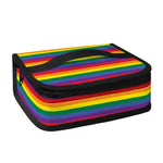 Rainbow Stripe Print Small Lunch Bag