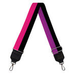 Rainbow Striped Pattern Print Bag Strap