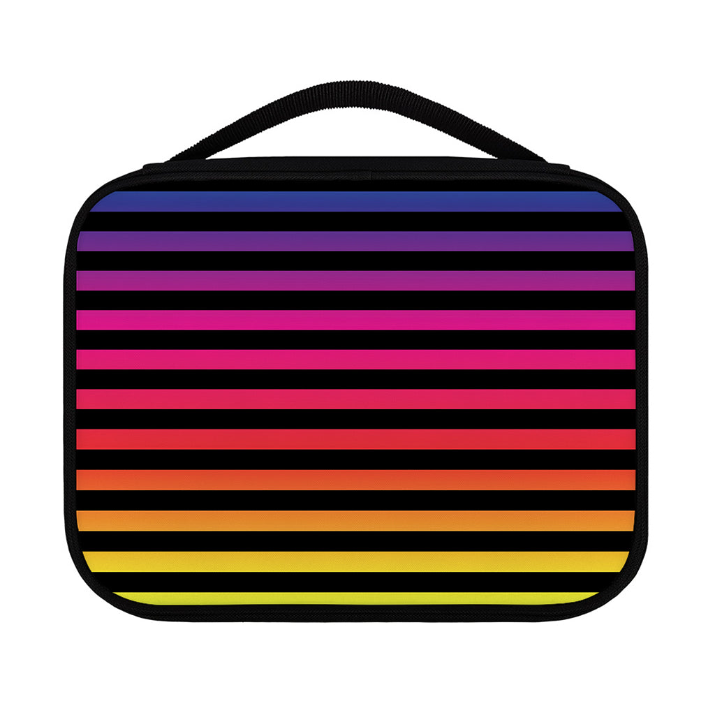 Rainbow Striped Pattern Print Classic Bible Case