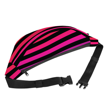 Rainbow Striped Pattern Print Fanny Pack