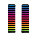 Rainbow Striped Pattern Print Handle Covers