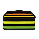 Rainbow Striped Pattern Print Small Lunch Bag