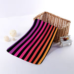 Rainbow Striped Pattern Print Towel