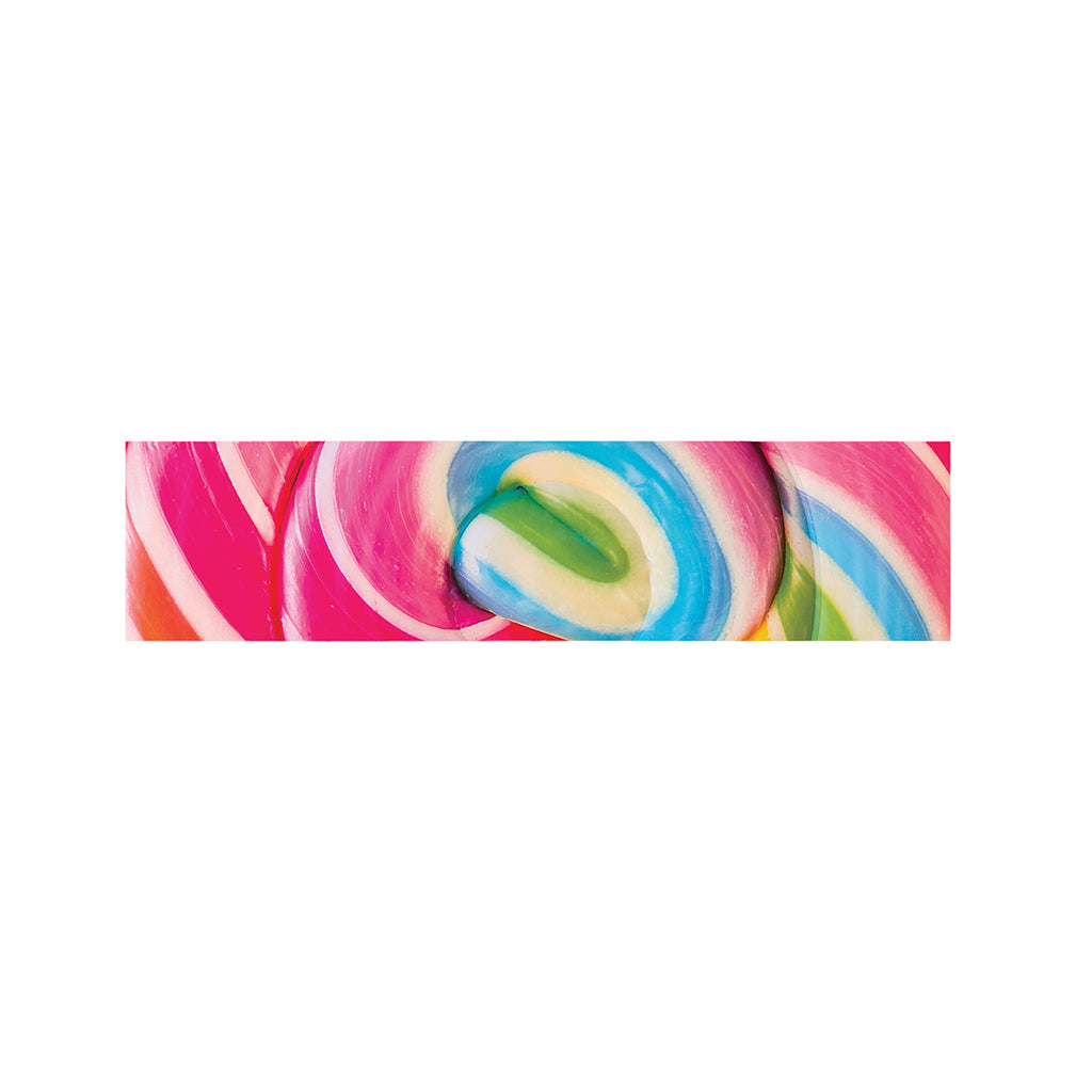 Rainbow Swirl Candy Print Bed Runner