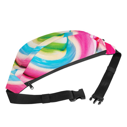 Rainbow Swirl Candy Print Fanny Pack