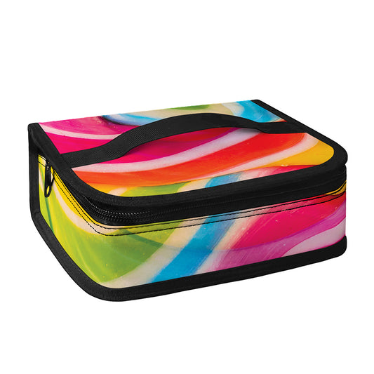 Rainbow Swirl Candy Print Small Lunch Bag