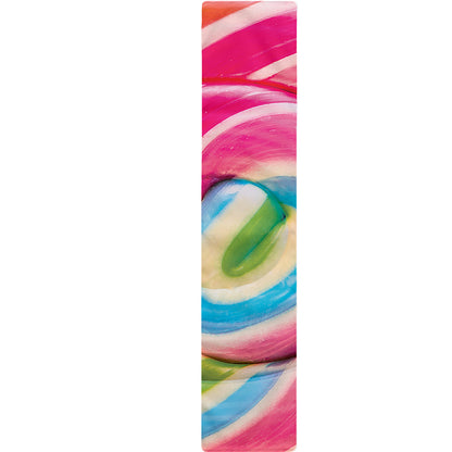 Rainbow Swirl Candy Print Table Runner