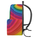 Rainbow Swirl Print Backpack