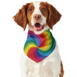 Rainbow Swirl Print Dog Bandana