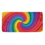 Rainbow Swirl Print Towel