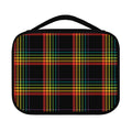 Rainbow Tartan Pattern Print Classic Bible Case