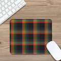 Rainbow Tartan Pattern Print Mouse Pad