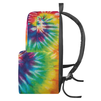 Rainbow Tie Dye Print Backpack