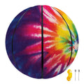 Rainbow Tie Dye Print Basketball