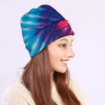 Rainbow Tie Dye Print Beanie