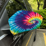 Rainbow Tie Dye Print Car Side Mirror Covers