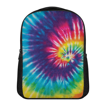 Rainbow Tie Dye Print Casual Backpack