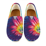 Rainbow Tie Dye Print Casual Shoes