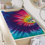 Rainbow Tie Dye Print Changing Pad Cover