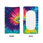 Rainbow Tie Dye Print Changing Pad Cover