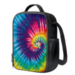 Rainbow Tie Dye Print Crossbody Lunch Bag