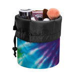 Rainbow Tie Dye Print Drawstring Makeup Bag