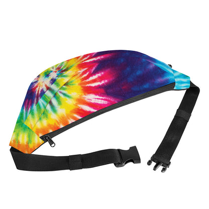 Rainbow Tie Dye Print Fanny Pack