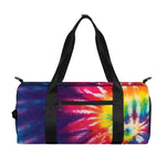 Rainbow Tie Dye Print Gym Bag