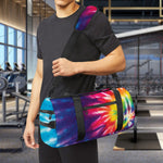 Rainbow Tie Dye Print Gym Bag