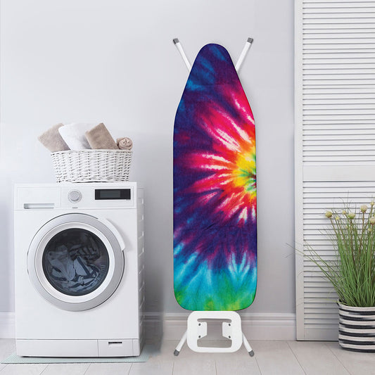 Rainbow Tie Dye Print Ironing Board Cover