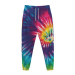 Rainbow Tie Dye Print Jogger Pants