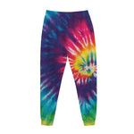 Rainbow Tie Dye Print Jogger Pants