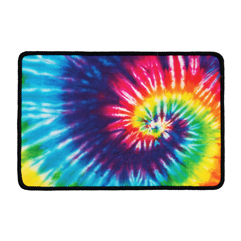 Rainbow Tie Dye Print Kitchen Mat