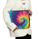 Rainbow Tie Dye Print Laptop Sleeve