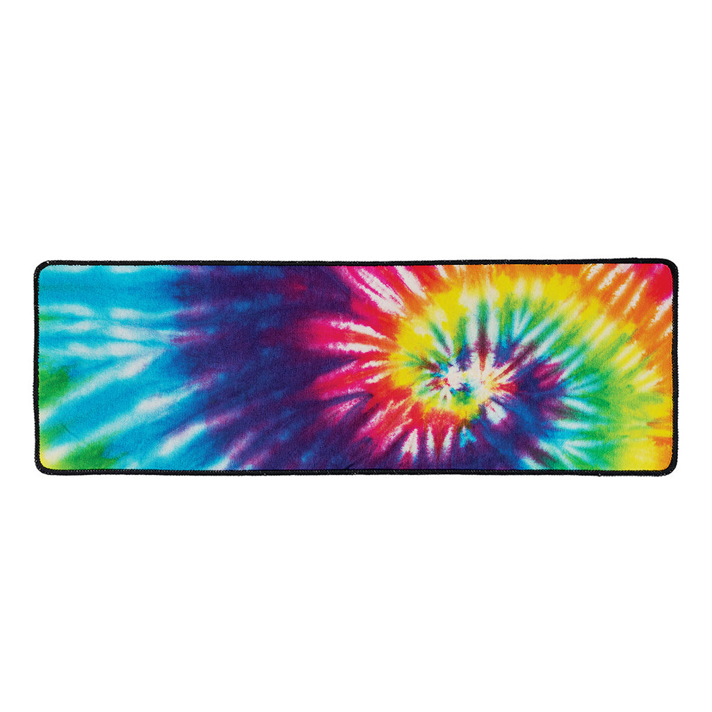 Rainbow Tie Dye Print Long Kitchen Mat
