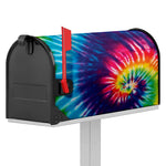 Rainbow Tie Dye Print Mailbox Cover