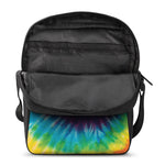 Rainbow Tie Dye Print Rectangular Crossbody Bag