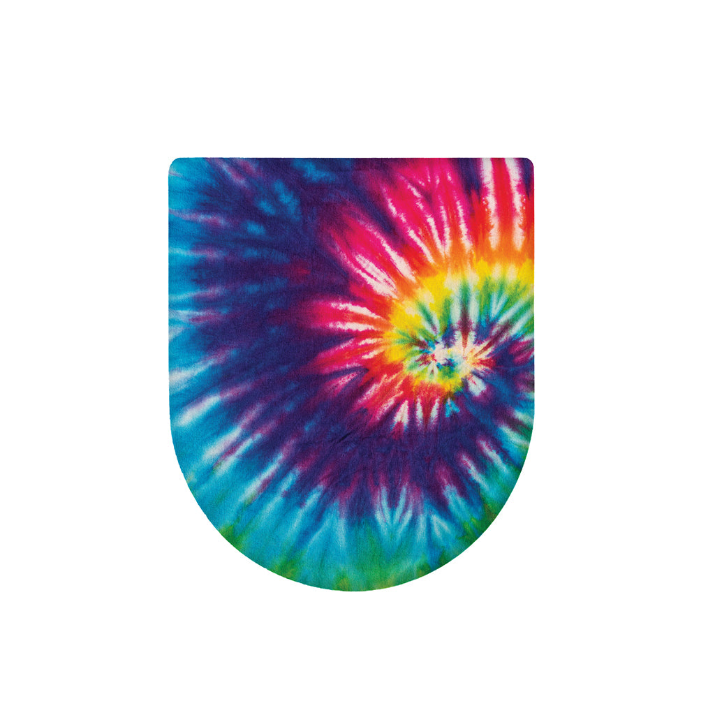 Rainbow Tie Dye Print Toilet Lid Cover