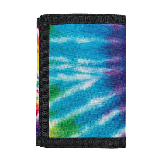 Rainbow Tie Dye Print Trifold Wallet