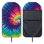 Rainbow Tie Dye Print Waterproof Car Seat Cover