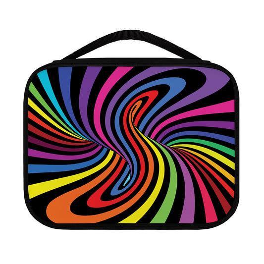 Rainbow Torus Psychedelic Print Classic Bible Case
